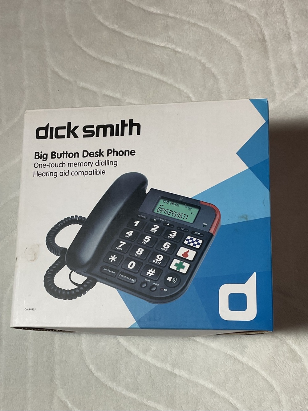 Large Button Corded Desk Phone landline for seniors